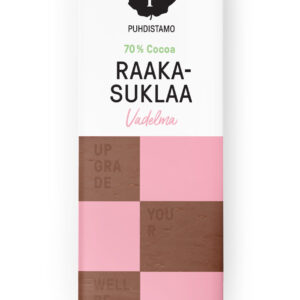 Raakasuklaa vadelma